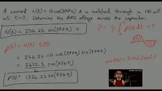 Calculate the Instantaneous and Average Power in a Capacitor || Theoretical and LTspice