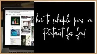 How To Schedule Pins On Pinterest For Free | Nancy Badillo
