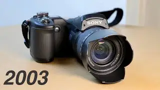 Digital Camera from 2003! - Sony CyberShot DSC-F828 Photo/Video Test RGBE Color