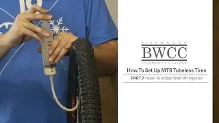 How To Install MTB Tubeless Tires With An Injector