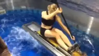 Зимняя гребля в СПБ, проба воды!