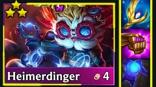 Rockets Everywhere! 3 Star Heimerdinger⭐⭐⭐ | TFT Set 13