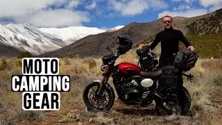 Motorcycle Camping Gear | What I pack on my Scrambler 400 X