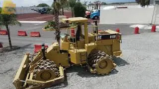 Compactador 815B CAT 1990  -  @Lidermaq