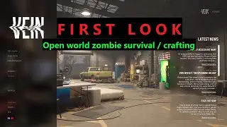 VEIN | Co op | FIRST LOOK | With Wolf Rock | Ep 1 | Fantastic Post Apocalyptic survival game!