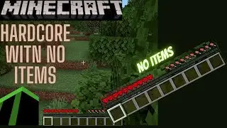 Minecraft hardcore but if I touch an item I die