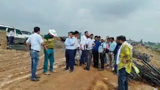 The work of laying the railway line has started on platform number one of Gopinathpur