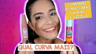 Batalha: Máscara Ruby Rose Curl e Volume Express VS Máscara Vizzela  Girl Power Volumão