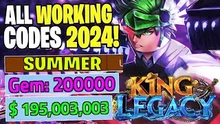 *SUMMER* ALL NEW WORKING SUMMER CODES FOR KING LEGACY IN AUGUST 2024! ROBLOX KING LEGACY CODES