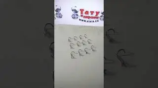 Сережки в нос со стразом