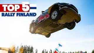Flying Cars: Top 5 Moments From Rally Finland | WRC 2021