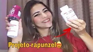 Projeto rapunzel #inicio vitaminas para crescimento capilar