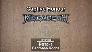 Megadeth - Captive Honour (Karaoke)