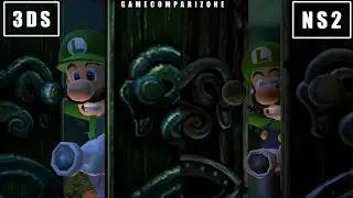 Luigi's Mansion Nintendo Switch 2 vs 3DS comparison