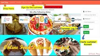 Online Food Delivery Application project using 