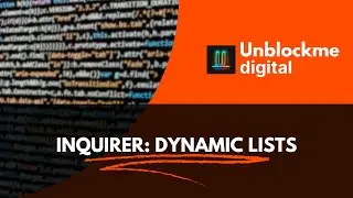 Inquirer: Dynamic Lists