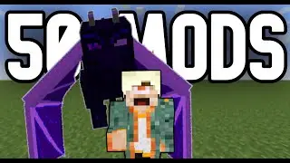 Beating Minecraft but 50 Mods are Installed