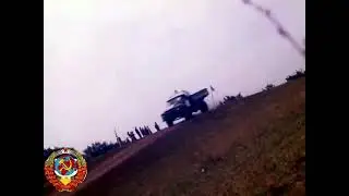 Уаз, Газ, ЗиЛ. Испытание на полигоне. СССР 80-е.