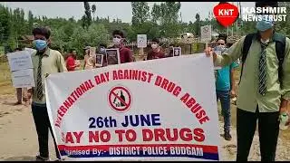 Budgam Police observed International Day against Drug Abuse
