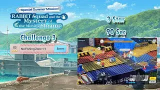 Blue Archive Global - Rabbit Squad and The Missing Shrimp Challenge 3 (3 Star & 90 Sec Clear)