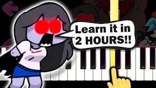 Manifest - Friday Night Funkin (vs Sky Mod) - EASY Piano tutorial