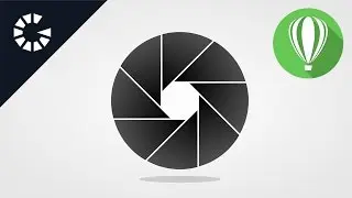 CorelDraw Tutorial #17 : Camera Lens ( G Tutorial )