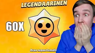 Avasin 60 LEGENDARY Star Droppia! (Brawl Stars)