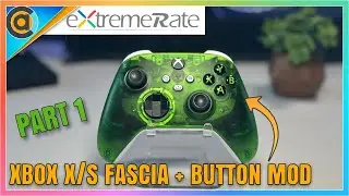 HOW TO : Extremerate Xbox Green Fascia & Green Buttons Mod Part 1