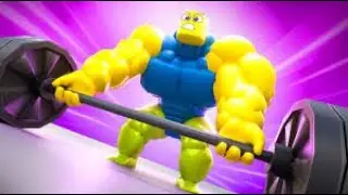 beating Strong Muscle Simulator 2!  ( Roblox )