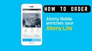 How to order Products on AtomyMobile App