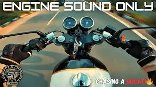 RE CONTINENTAL GT650 | SUNDAY CHILL RIDE | PULLS AND MORE [ RAW ONBOARD ]