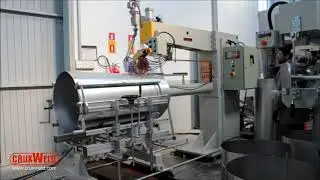 Longitudinal Seam Welding Machine for Stainless Steel Drum Welding
