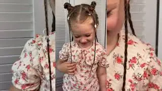 КОСИЧКИ. Beautiful kids hairstyle tutorial. | Cute Girl Hairstyles for girls Best Hairstyles 2024.