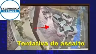 Tentativa de assalto a carro Porto Alegre - mulher reage.
