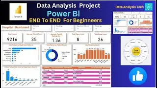 Power BI Dashboard from Start to End | Hospital Dashboard | Beginner to Pro | Power BI Project