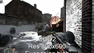COD2 on Geforce 2 mx 400