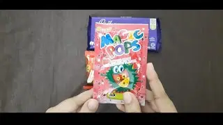 MAGIC POPS Popping Candy | Crackers opening | Strawberry flavor | Lots of Candies