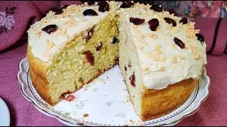 Fast cottage cheese cake without yeast. Chocolate glaze in 1 minute. Easter 2021. My Kitchen Recipes