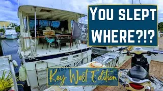Why stay in a hotel when you could stay on a BOAT in Key West?!!