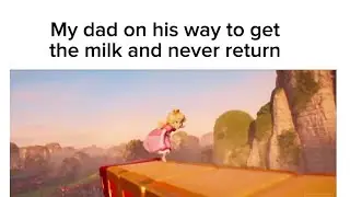 Peach running meme compilation #mario #meme #supermario