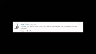 The dramatic reading of YouTube comment