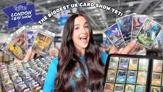 Buyer POV: London Card Show Excel (BIGGEST UK CARD SHOW!) 
