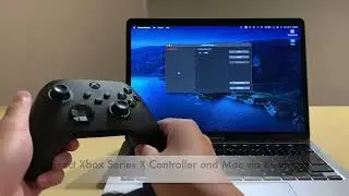 Controlling your Mac with the Xbox Series X Controller! The macOS App Gamepad Mapper ver1.4