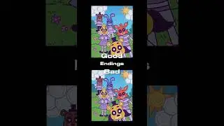 Bunny Bunny you're so funny Good vs Bad Endings 