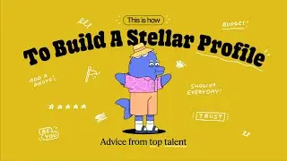 How to Build Your Upwork Profile | Animation educational explainer video | Upwork | and action