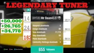 How to Hit LEGENDARY TUNER in Forza! (2021 Updated)