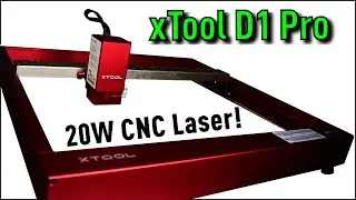 xTool D1 Pro 20W Laser Engraving Machine - The Build!