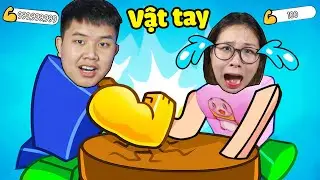 Thi vật tay tìm ra người khỏe nhất bqThanh và Ốc Ai Là Người Mạnh Hơn ???