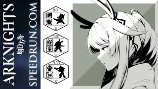 Happy 4th Anniversary Arknights and Arknights Speedrun celebration video