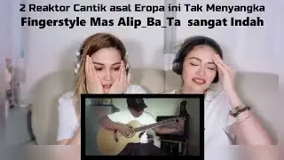Reaksi Cewek Cantik Eropa ini Shok_Fingerstyle Mas Alipbata sangat Indah suaranya kayak banyak gitar